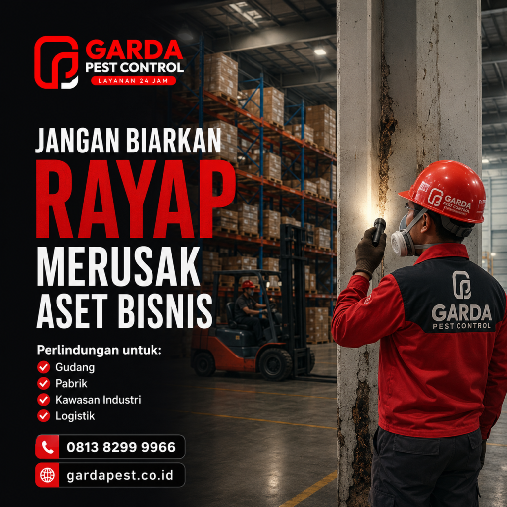 Jasa Basmi Rayap di Depok Pra & Pasca Konstruksi