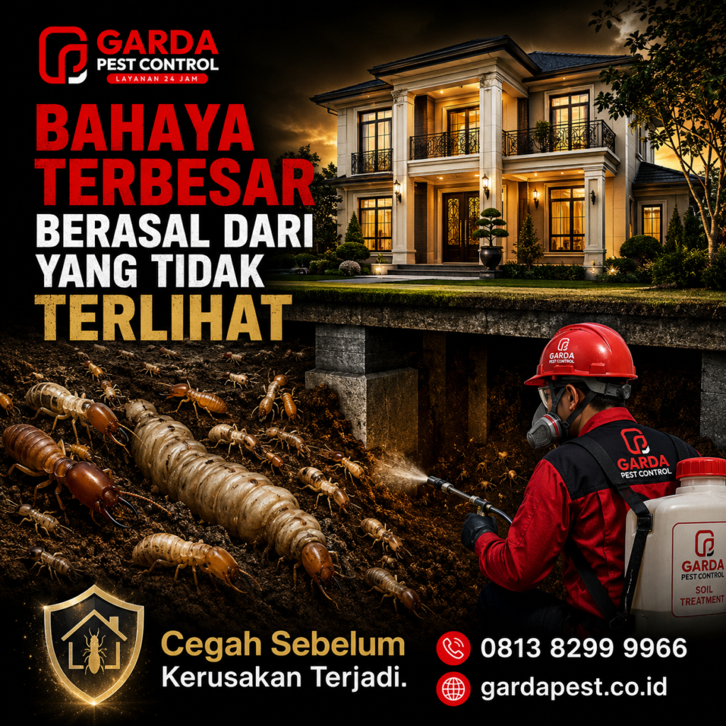 Pembasmi Rayap di Kota Depok Handal dan Bergaransi