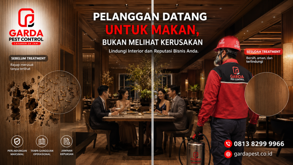 Jasa Basmi Rayap di Depok Pra & Pasca Konstruksi