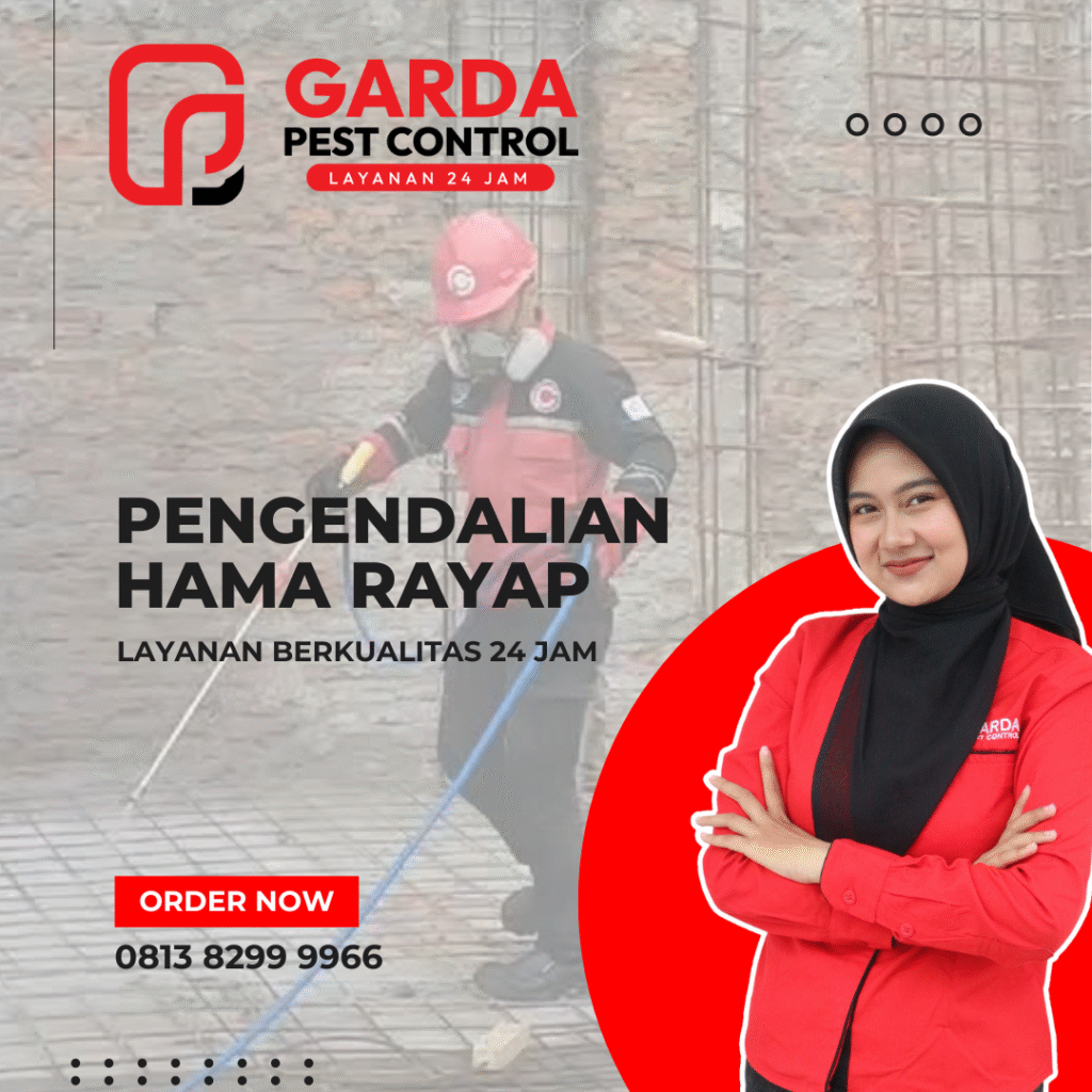 Rekomendasi Jasa Anti Rayap #1 di Tangerang Garansinya Resmi Hingga 5 Tahun dari Garda Pest Control