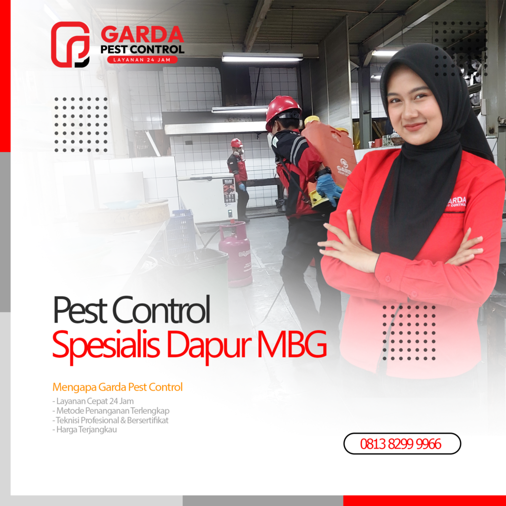 Jasa Pest Control Spesialis Dapur MBG atau SPPG di Pekalongan Termurah se-Jawa Tengah