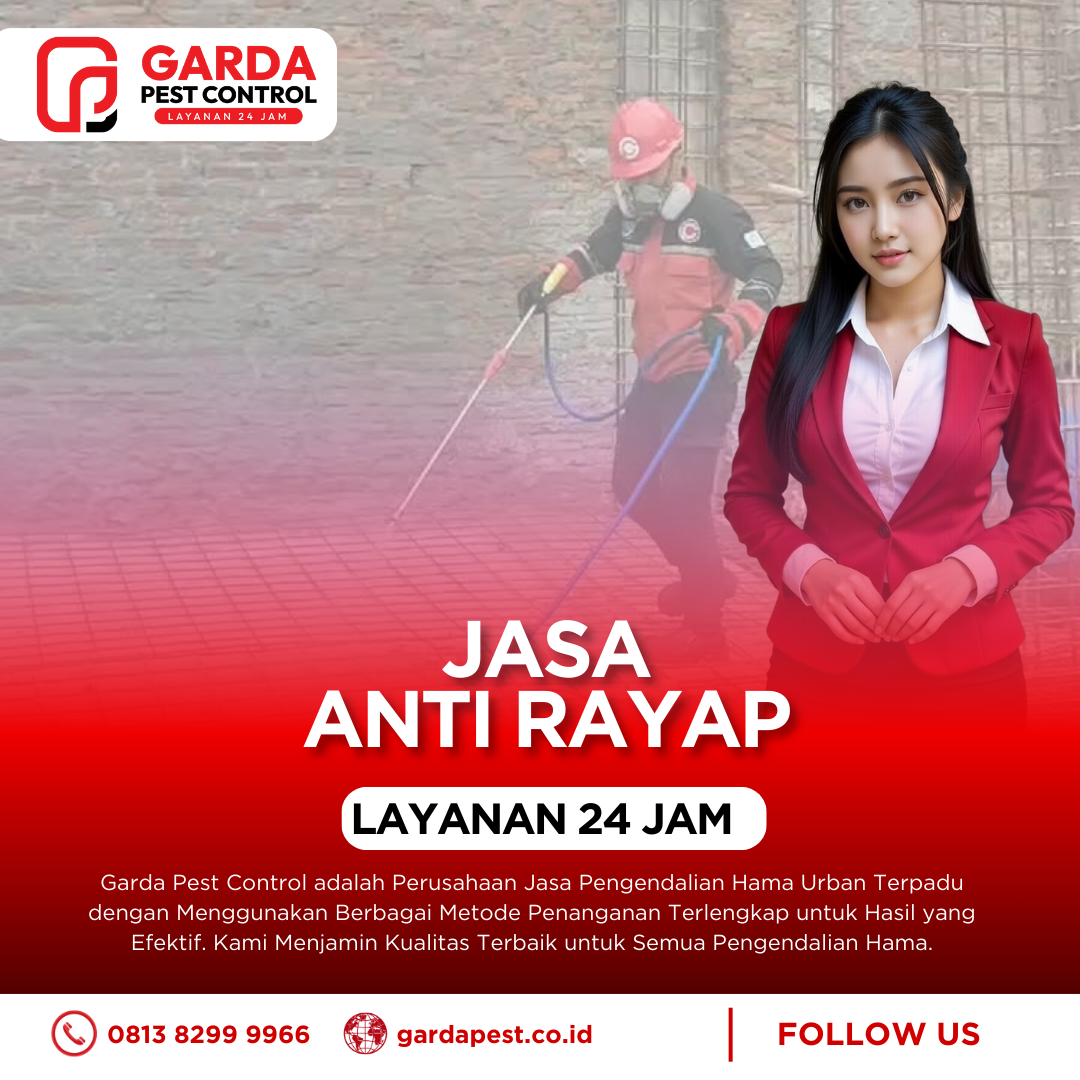 Jasa Anti Rayap di Cirebon No.1 di Jawa Barat