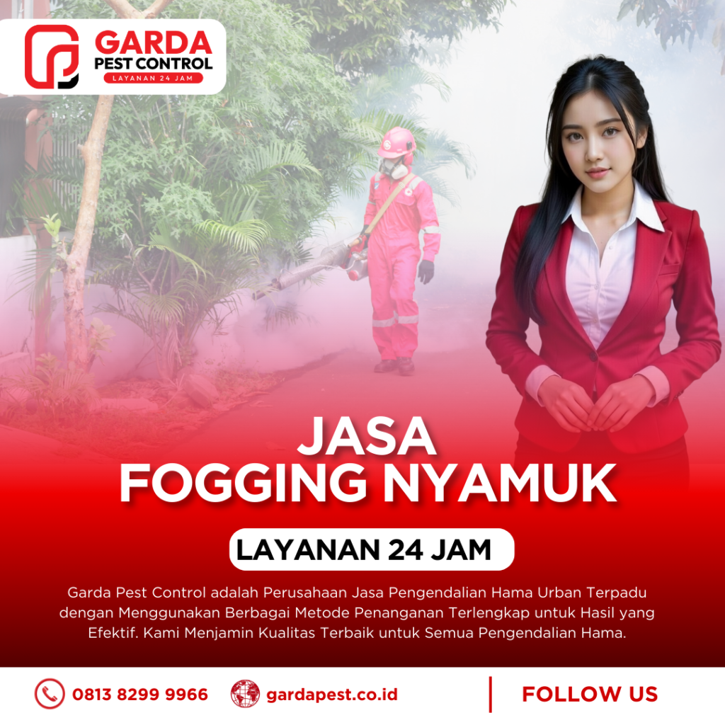Jasa Fogging Nyamuk di Bekasi Terpercaya (Rumah dan Industri)