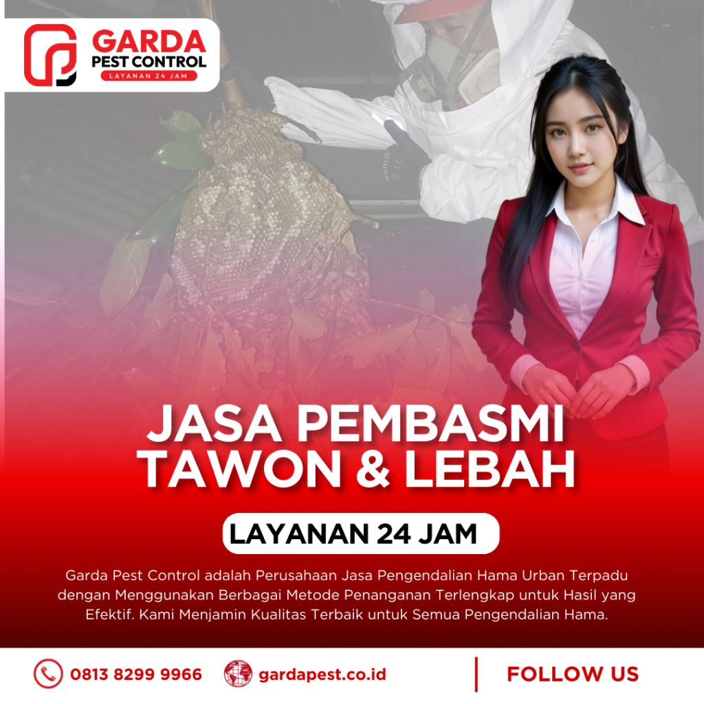 Jasa Pembasmi Tawon di Bekasi 24 Jam Cepat Tanggap