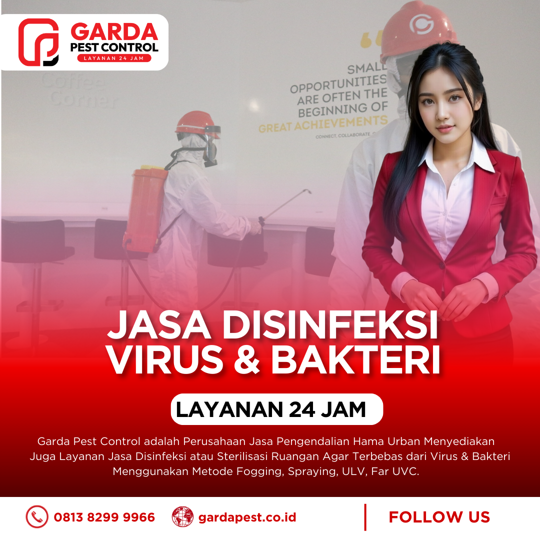 Jasa Semprot Disinfektan Jakarta Barat - Ahli Pembersih Kuman Banjir