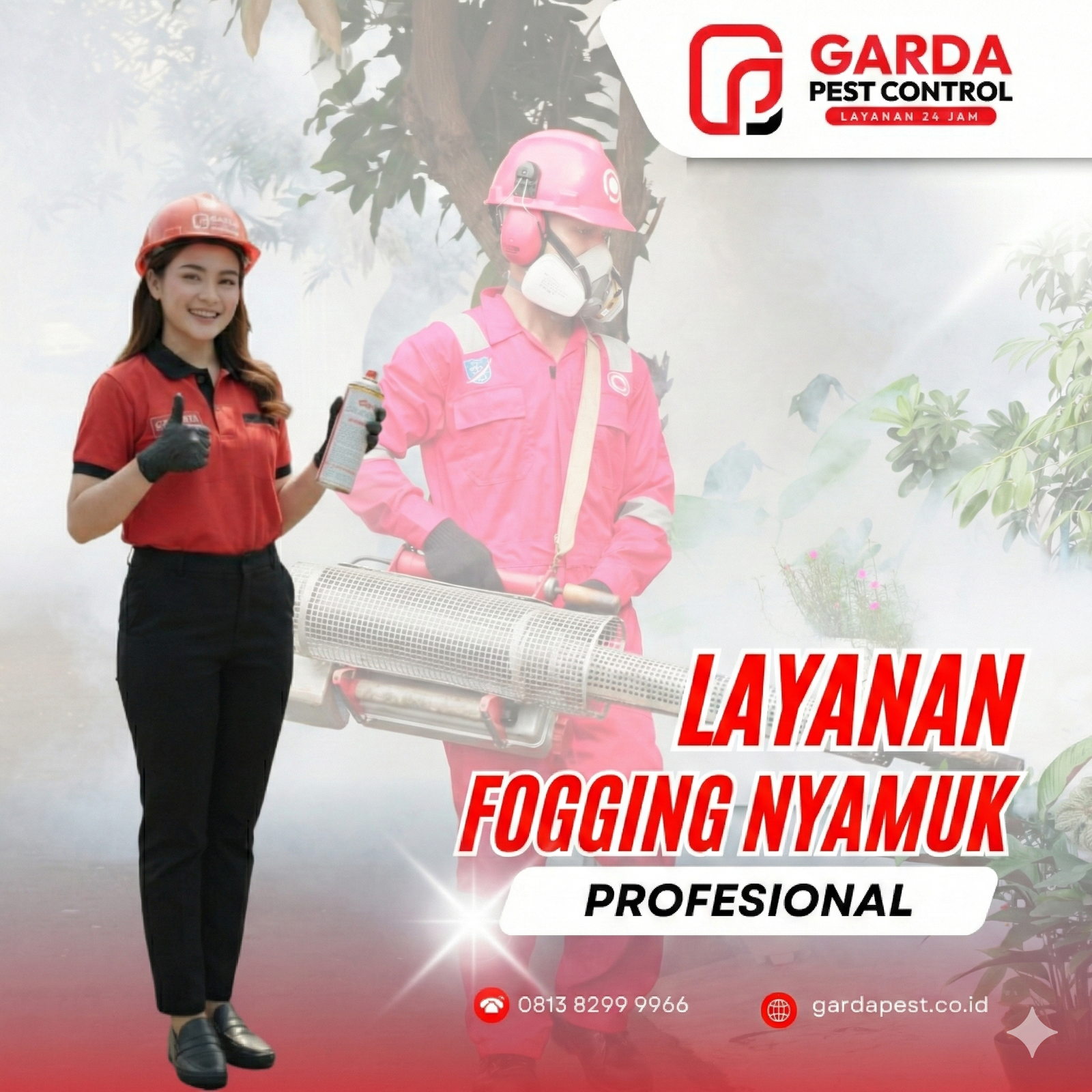 Fogging Nyamuk di Cibeunying Kidul Bandung