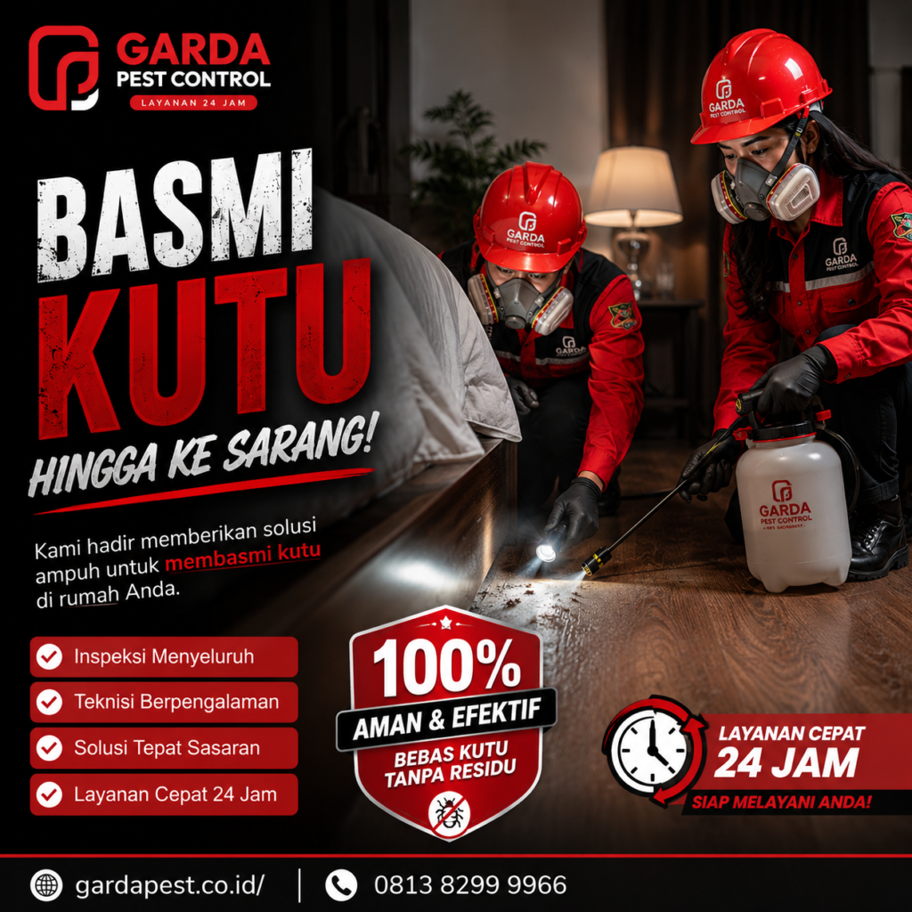 Jasa Pembasmi Kutu Kasur di Karawang