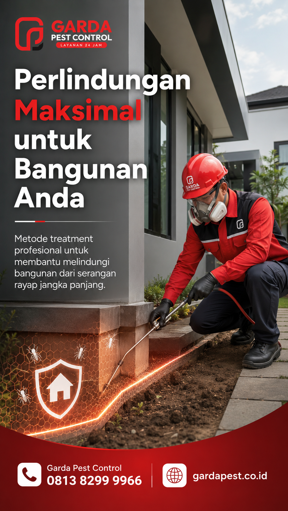 Jasa Anti Rayap di Bekasi Utara