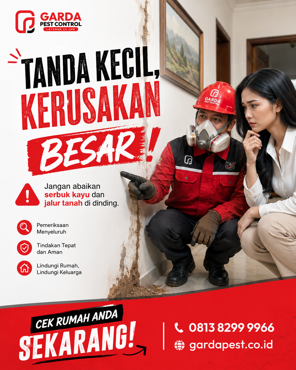 Jasa Pembasmi Rayap di Solo