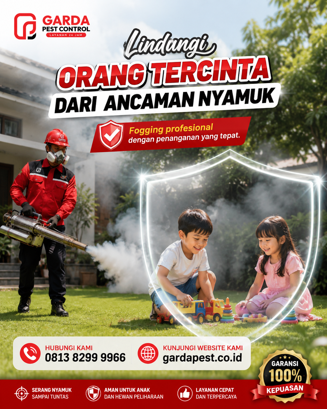 Jasa Pembasmi Nyamuk Tangerang Tuntas: Menjaga Lingkungan Anda Bebas Nyamuk Bersama Garda Pest Control