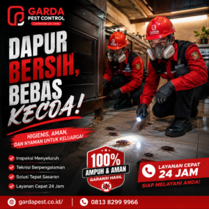 Layanan Pembasmi Kecoa Profesional Malang