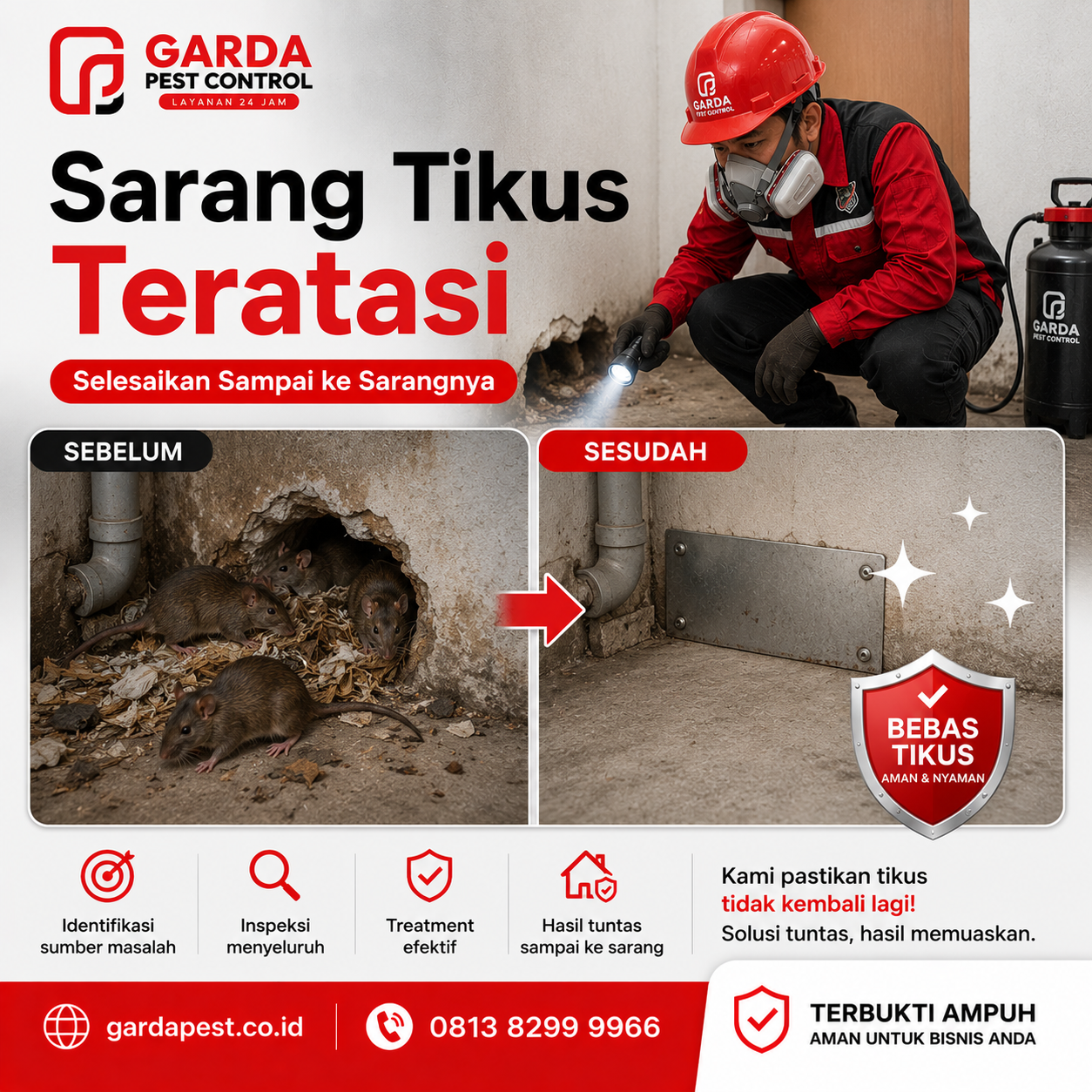 Jasa Pembasmi Tikus Surakarta: (Solo & Karanganyar)