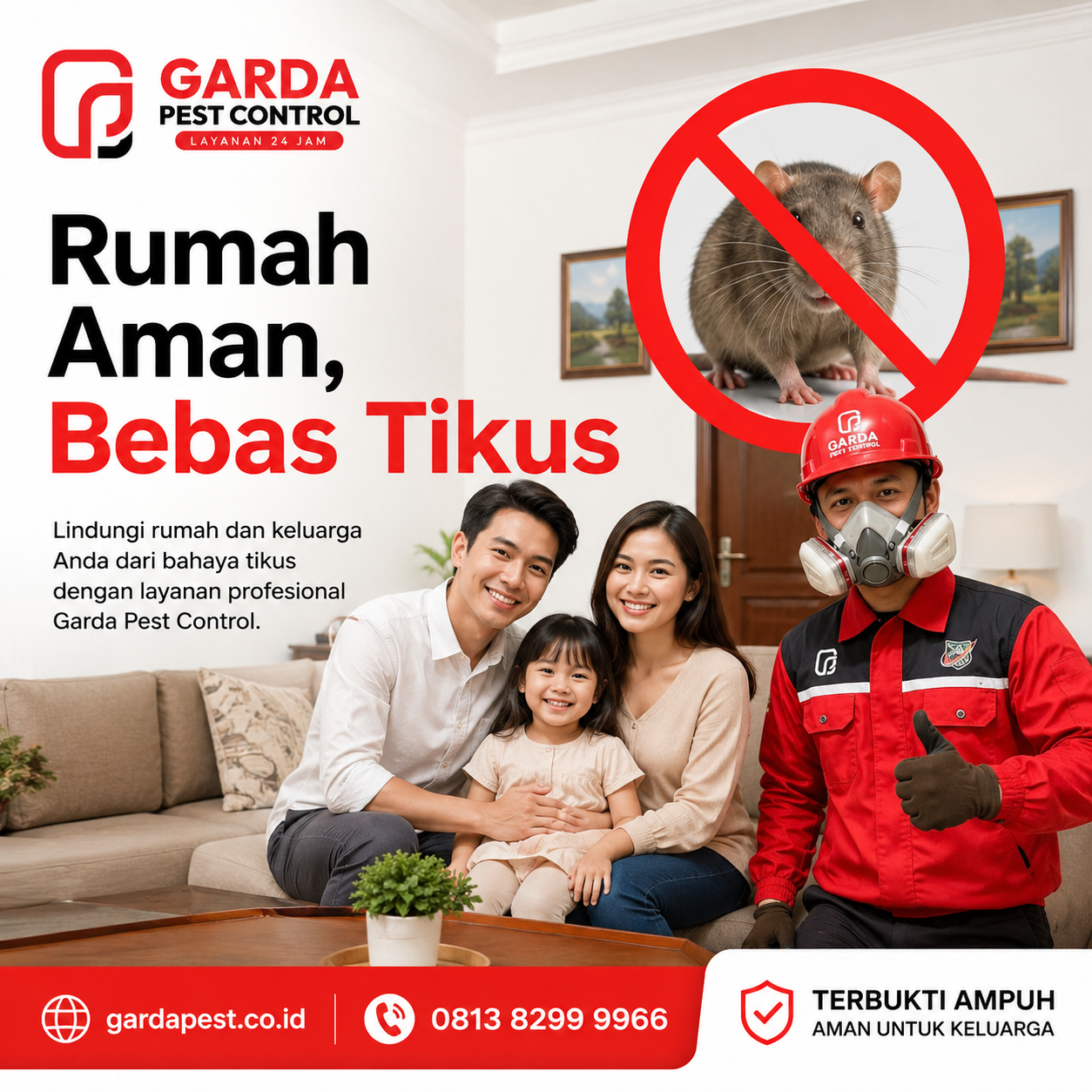 Layanan Pembasmi Tikus Terdekat Bekasi: Solusi Tepat dari Garda Pest Control