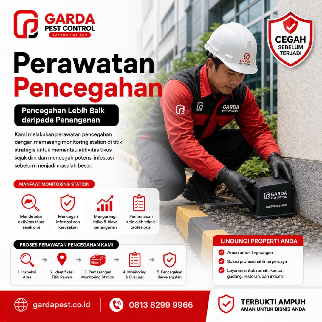 Layanan Pembasmi Tikus Terdekat Bekasi: Solusi Tepat dari Garda Pest Control