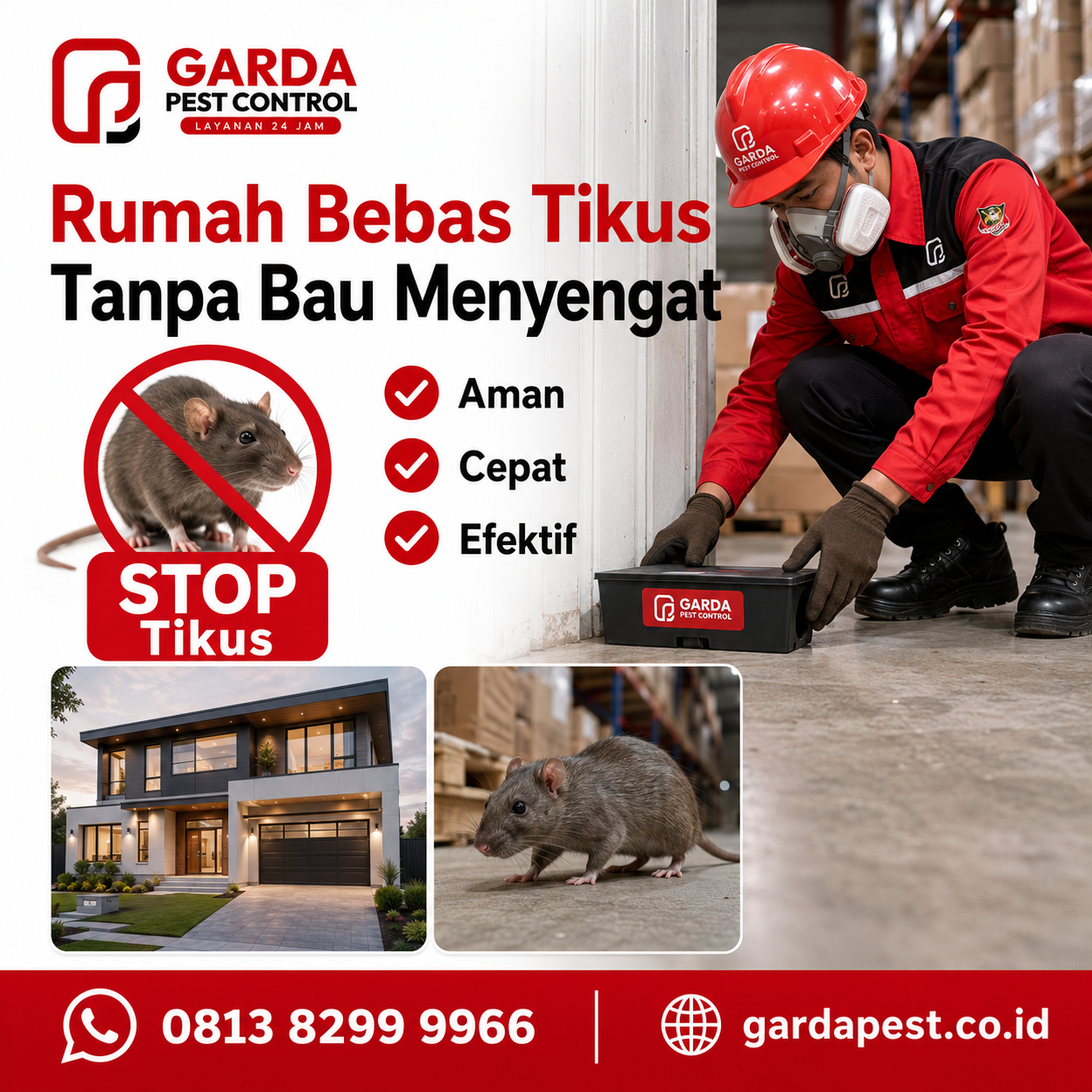 Biaya Jasa Pembasmi Hama di Bekasi Terlengkap & Terbaru