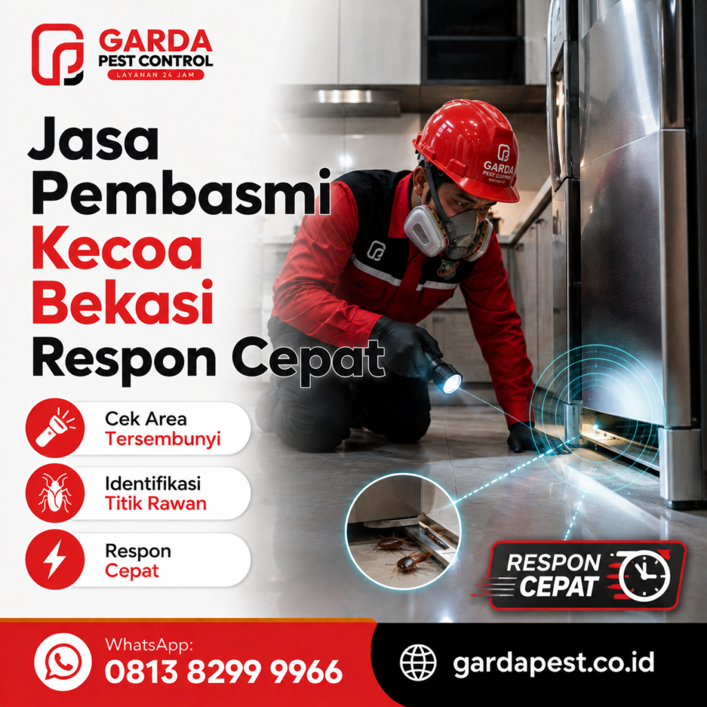 Jasa pembasmi Kecoa Apartemen Tangerang